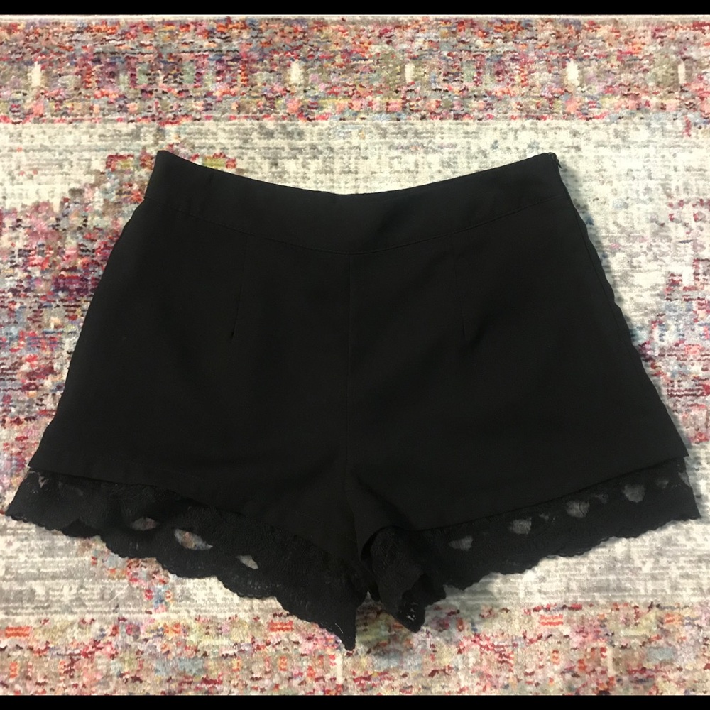 Lace shorts